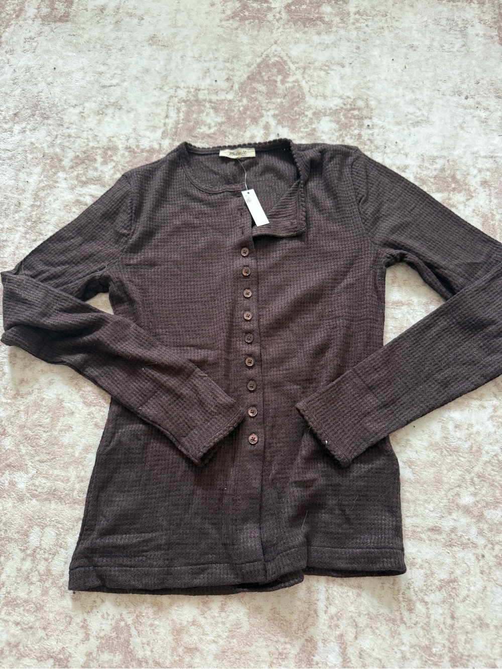 NWT Madewell long sleeve top